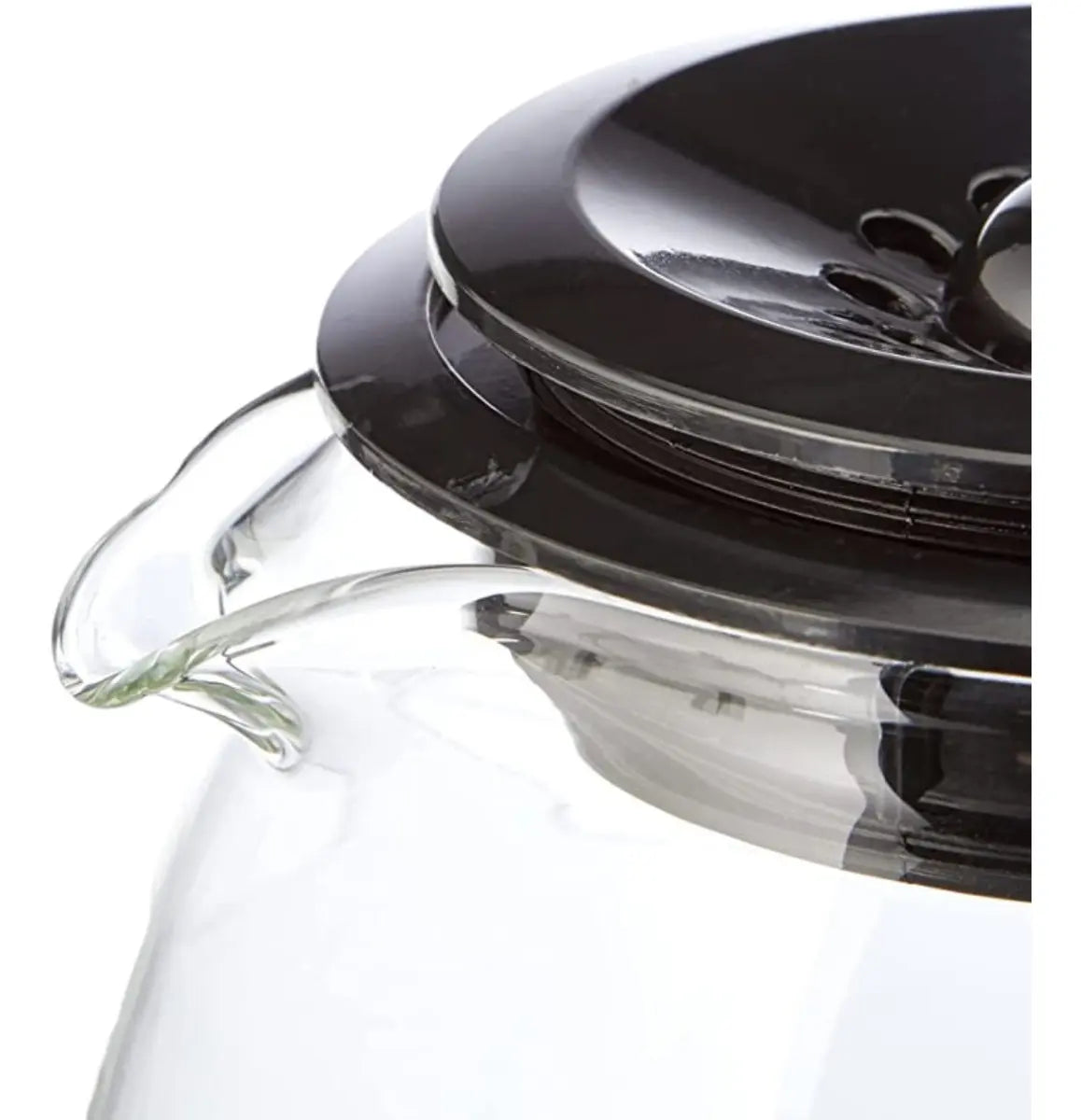 Vaso Jarra Conico De Vidrio Para Cafetera Tapa Regulable