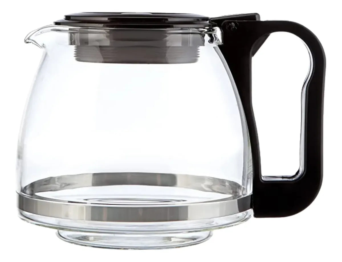 Vaso Jarra Conico De Vidrio Para Cafetera Tapa Regulable